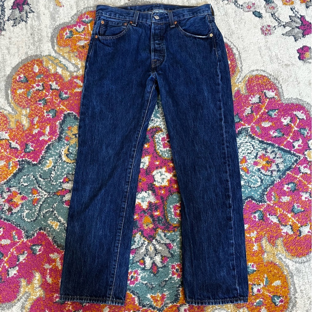 Dark Wash Levi’s 501